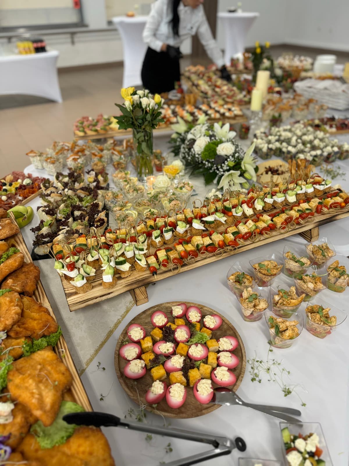 Catering — kuchár pri práci